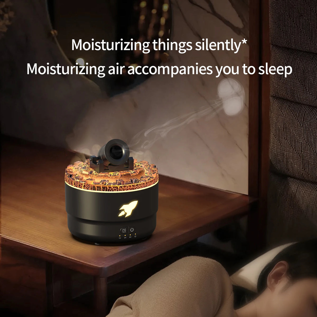 CannonGlow™ Volcano Humidifier