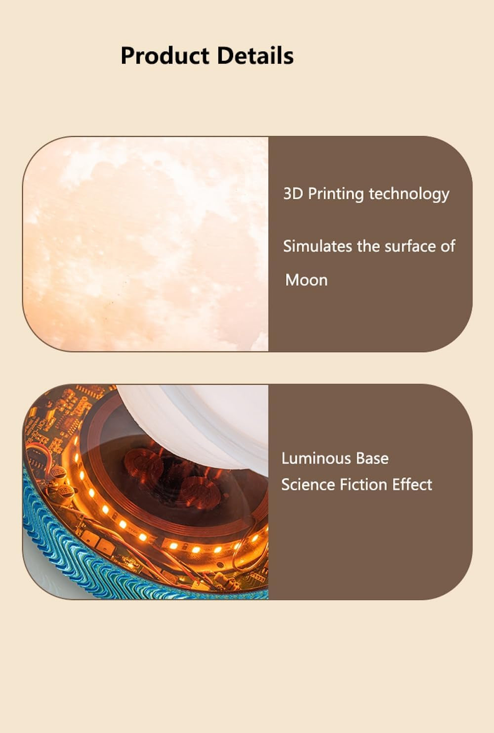 LunaFloat™ Levitating Moon Lamp