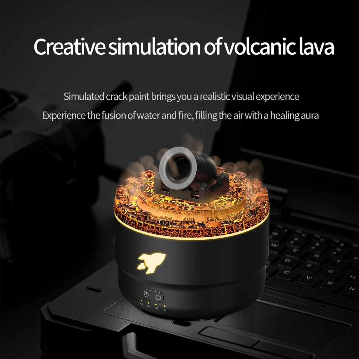 CannonGlow™ Volcano Humidifier