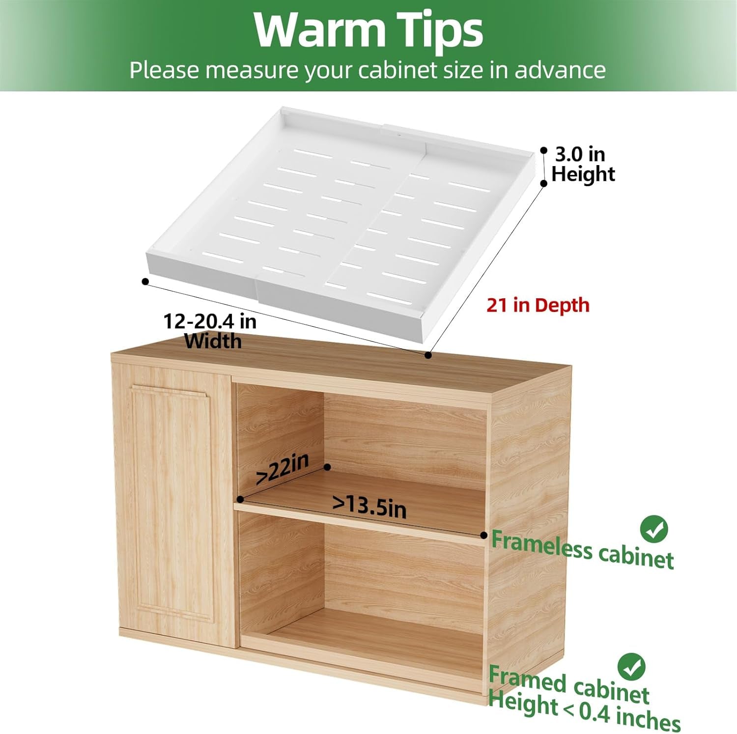 Expandable Pull Out Cabinet Organizer