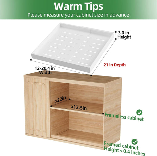 Expandable Pull Out Cabinet Organizer