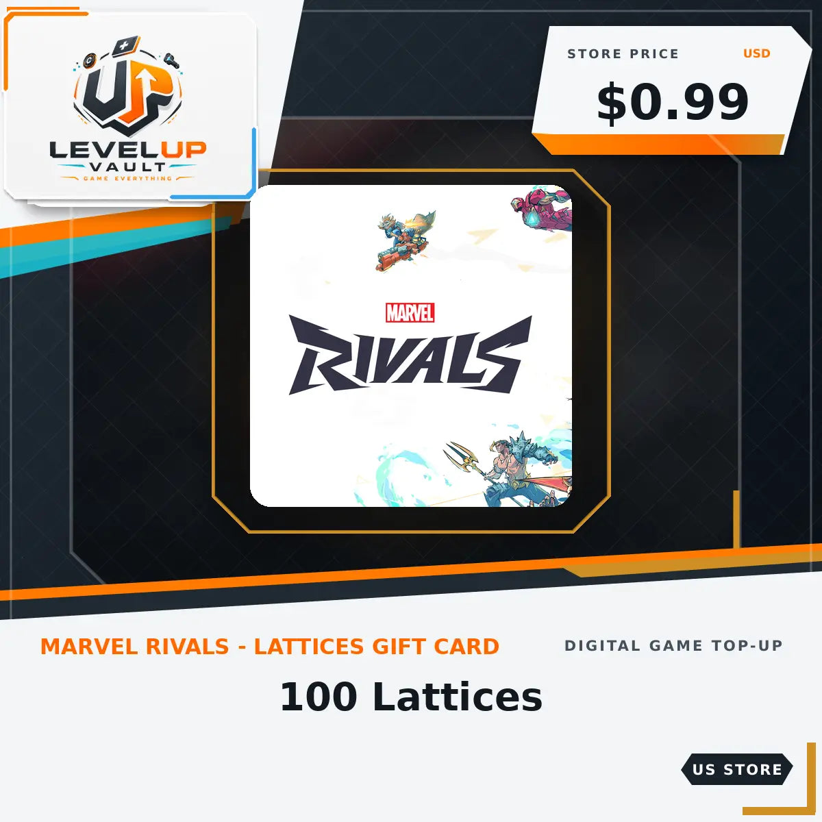 Marvel Rivals - Lattices Gift Card