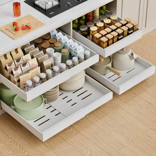 Expandable Pull Out Cabinet Organizer