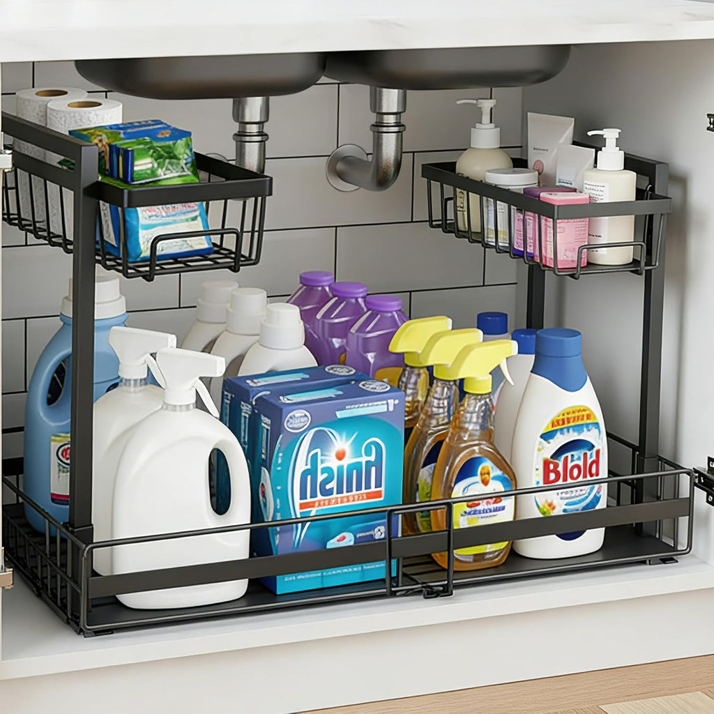 2-Tier Expandable Under Sink Organizer